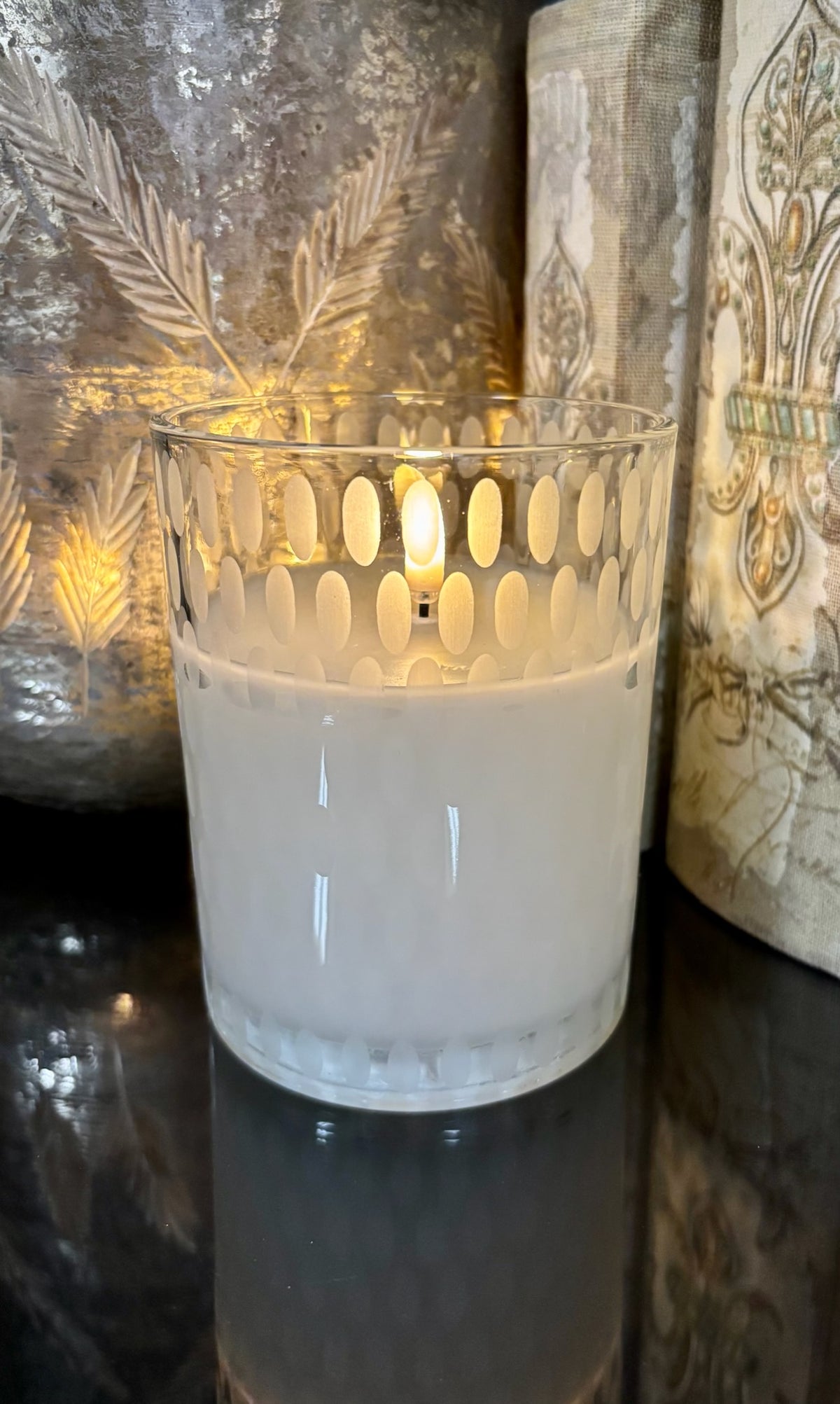 Radiance Etched Candle