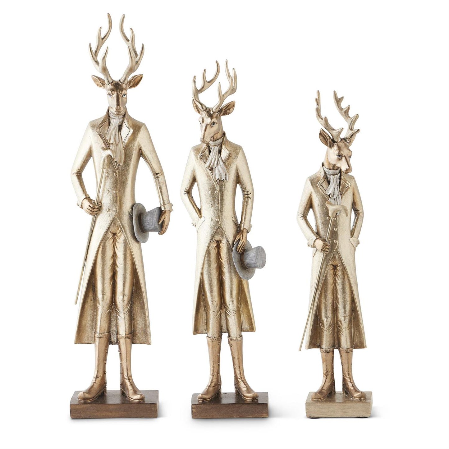 Standing Deer w/Walking Sticks