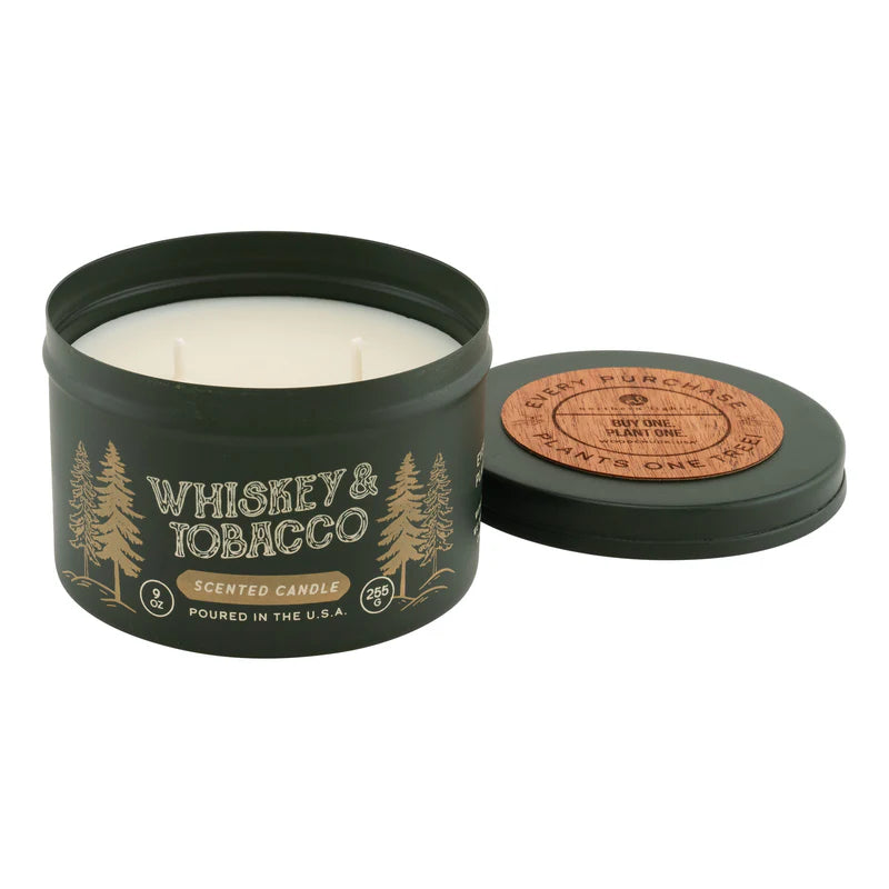 Whiskey & Tobacco Candle