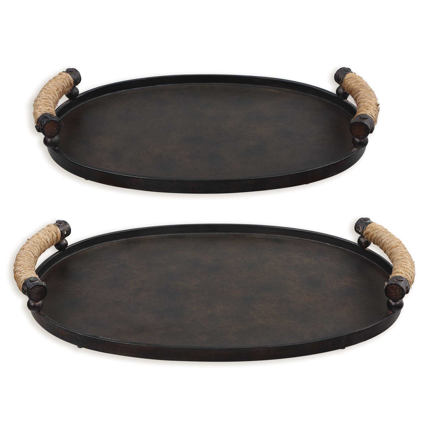 Uttermost Viggo Bronze Trays Set/2