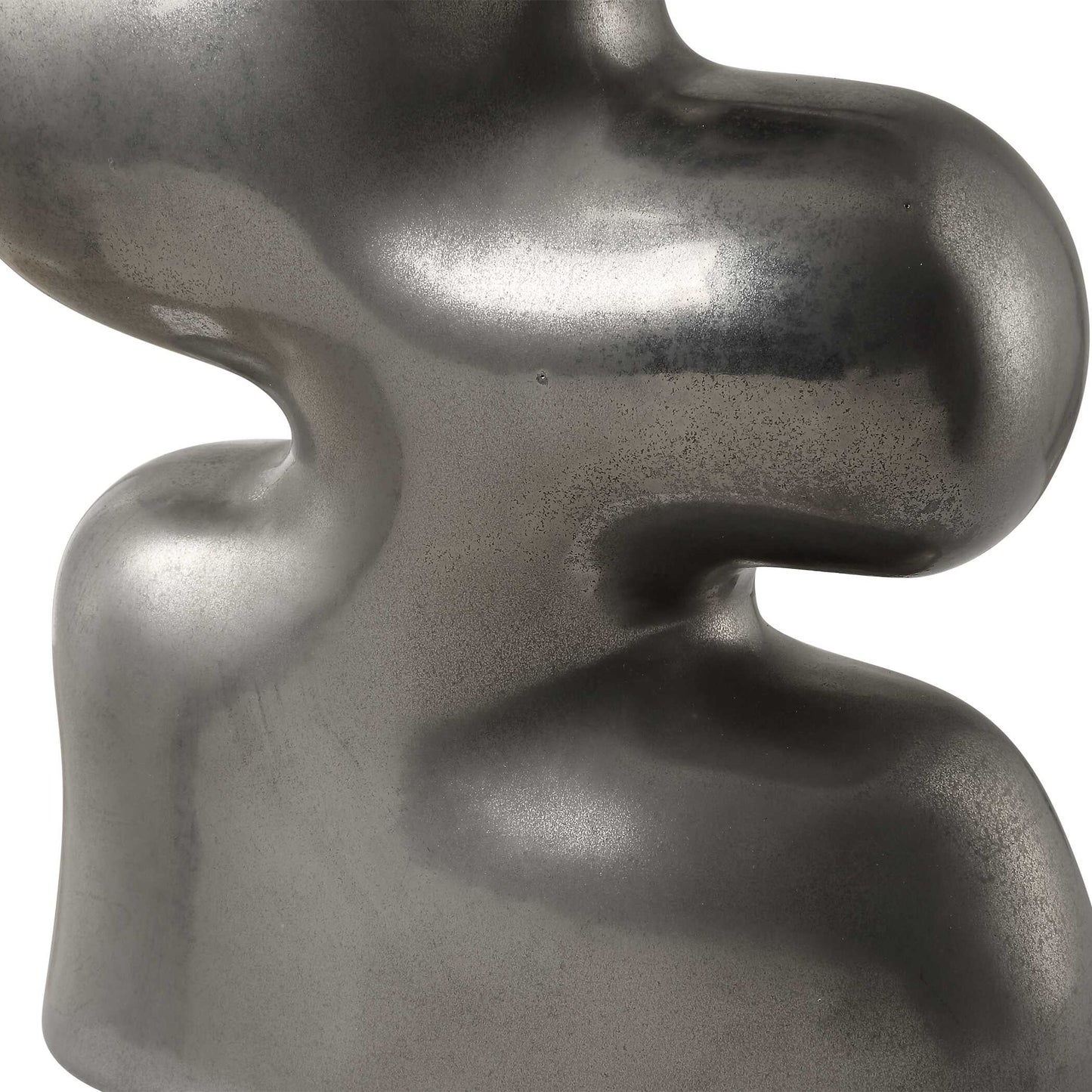 Uttermost Free Flowing Nickel Vases Set/2