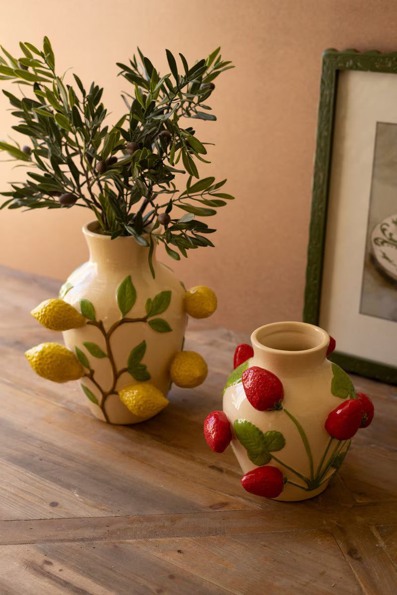 Strawberry Vase