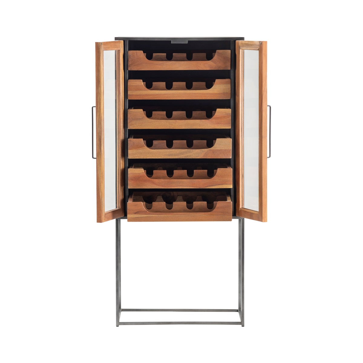 Crestview Collection Hedricks Wine Cabinet CVFNR707