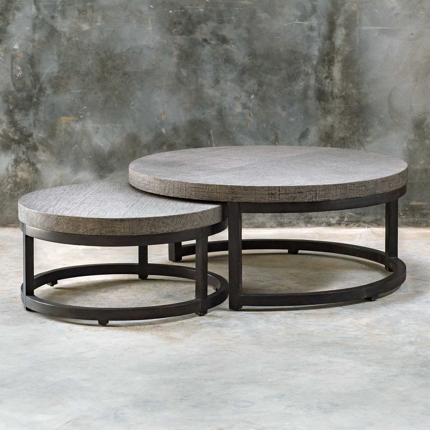 Uttermost Aiyara Gray Nesting Tables Set/2