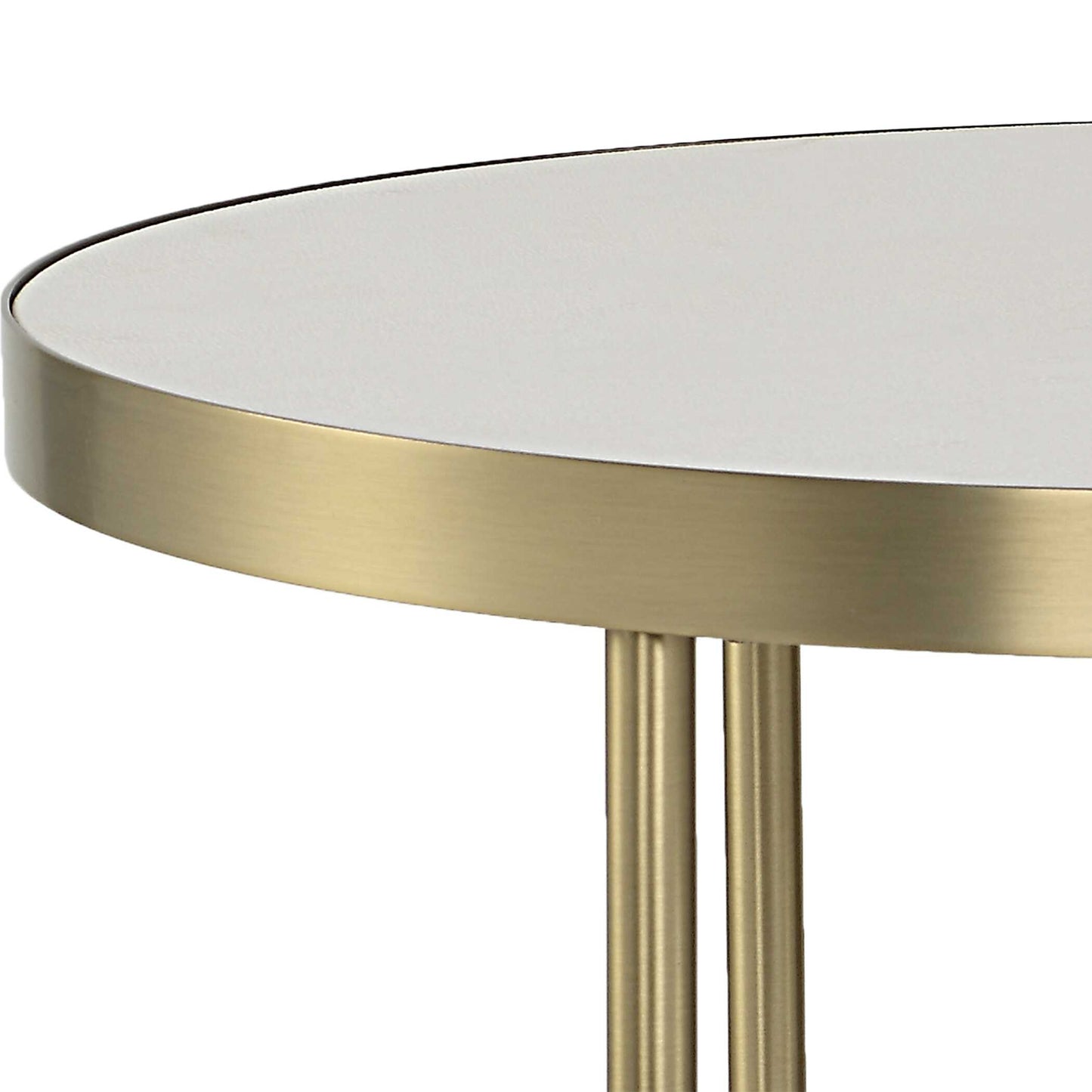 Uttermost Aragon White Nesting Tables Set/2