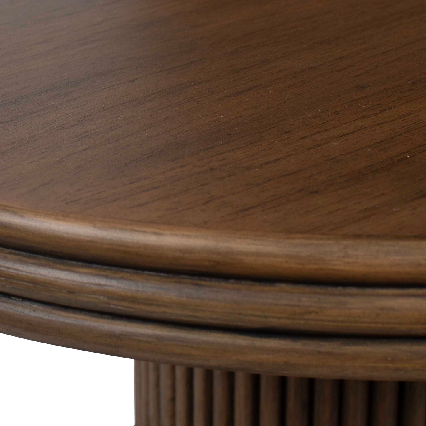 Uttermost Top Tier Oval Walnut Side Table