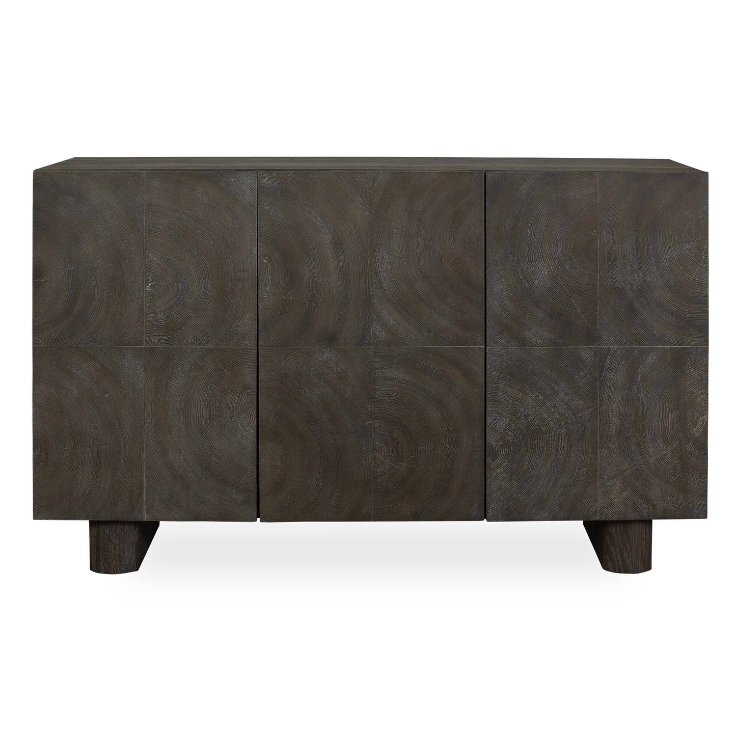 Uttermost Phineas 3 Door Modern Cabinet - Woodtone