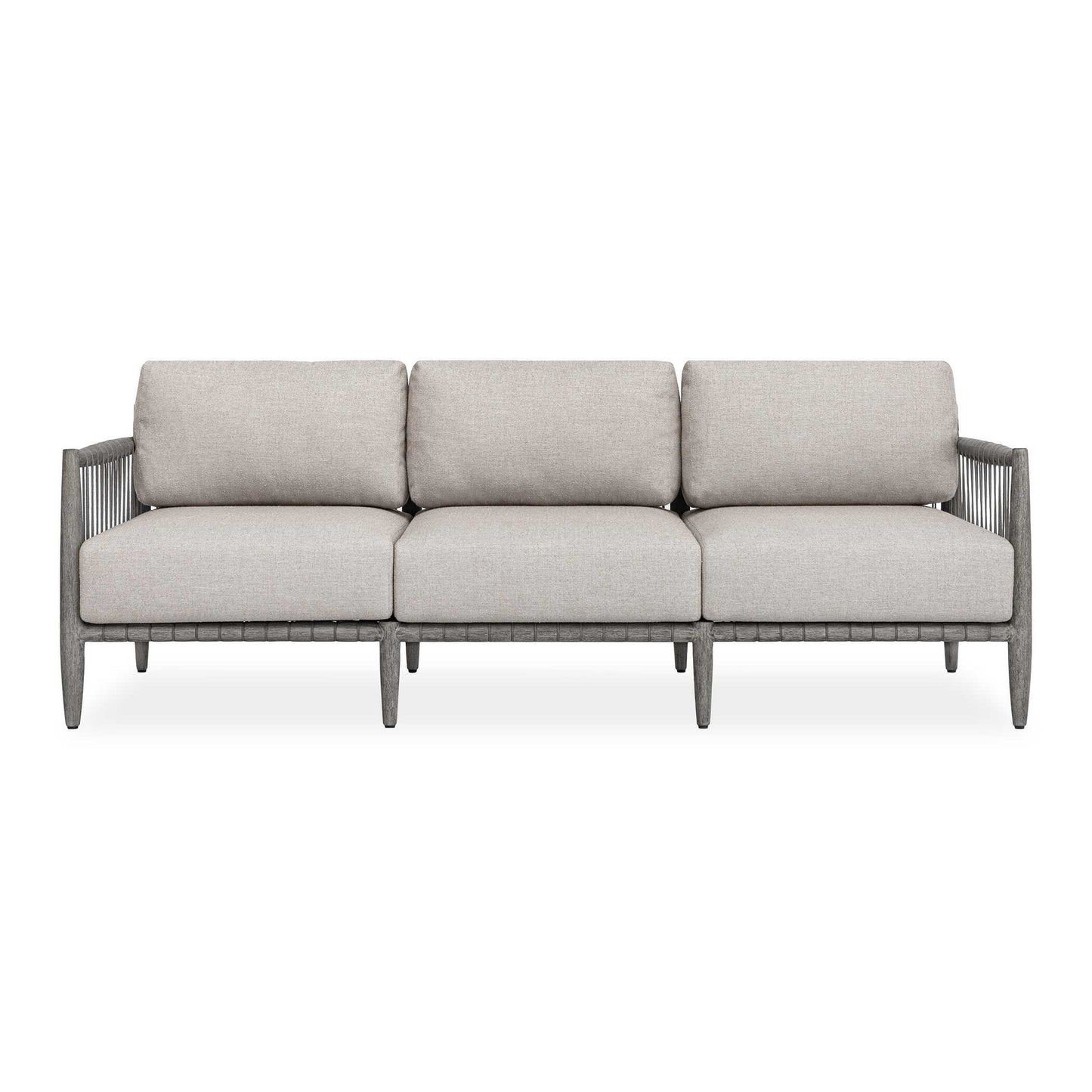 Uttermost Borneo Outdoor Dove Sofa - Gray