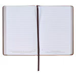 Stand Firm Two-tone Brown Faux Leather Classic Journal - 1 Corinthians 16:13