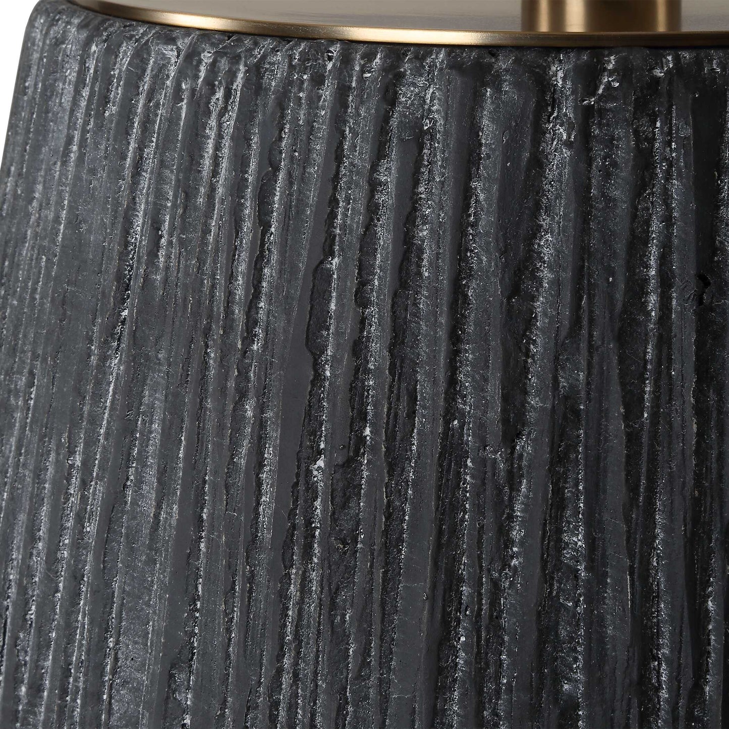 Uttermost Americana Aged Black Table Lamp
