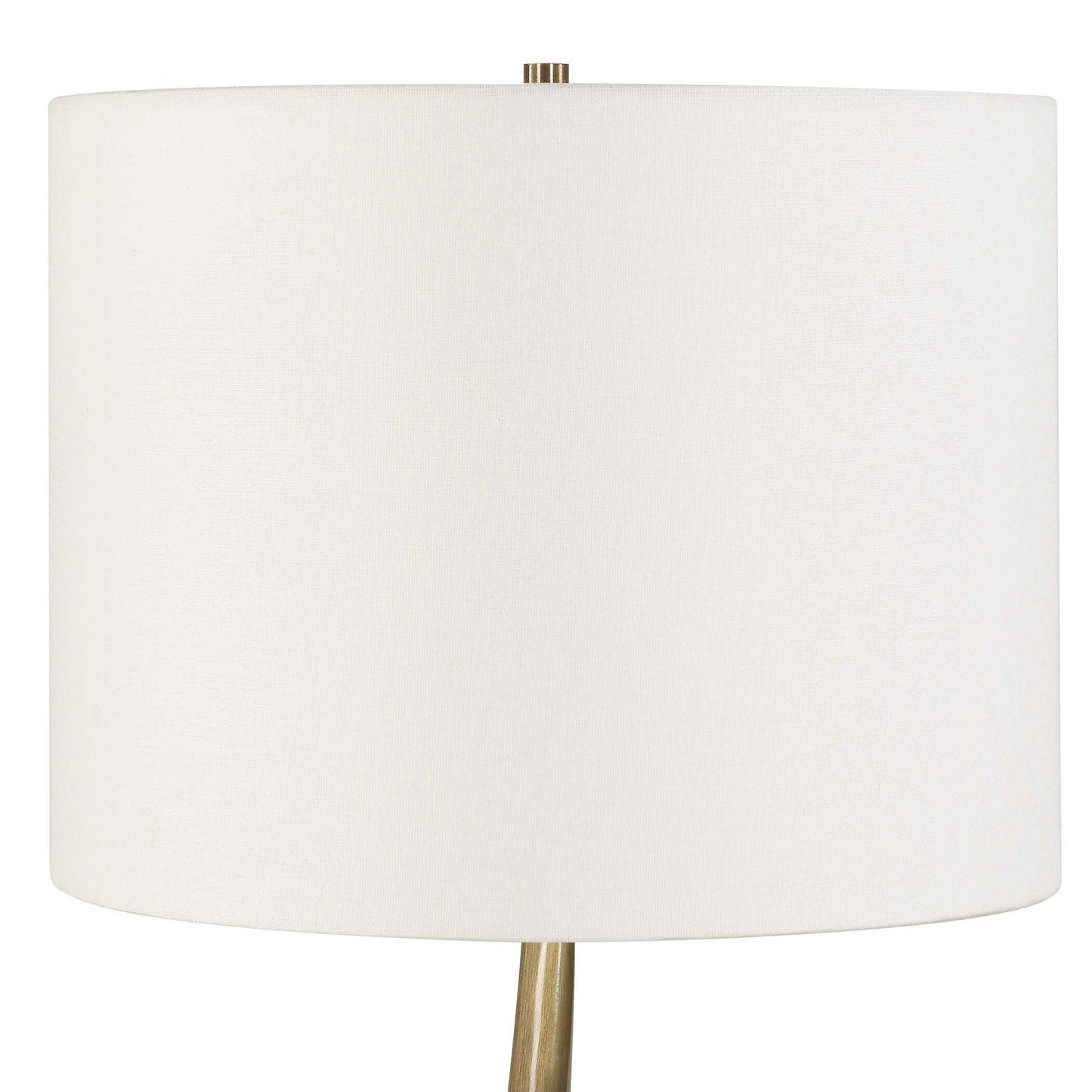 Uttermost Spiraling Cordless Brass Buffet Lamp