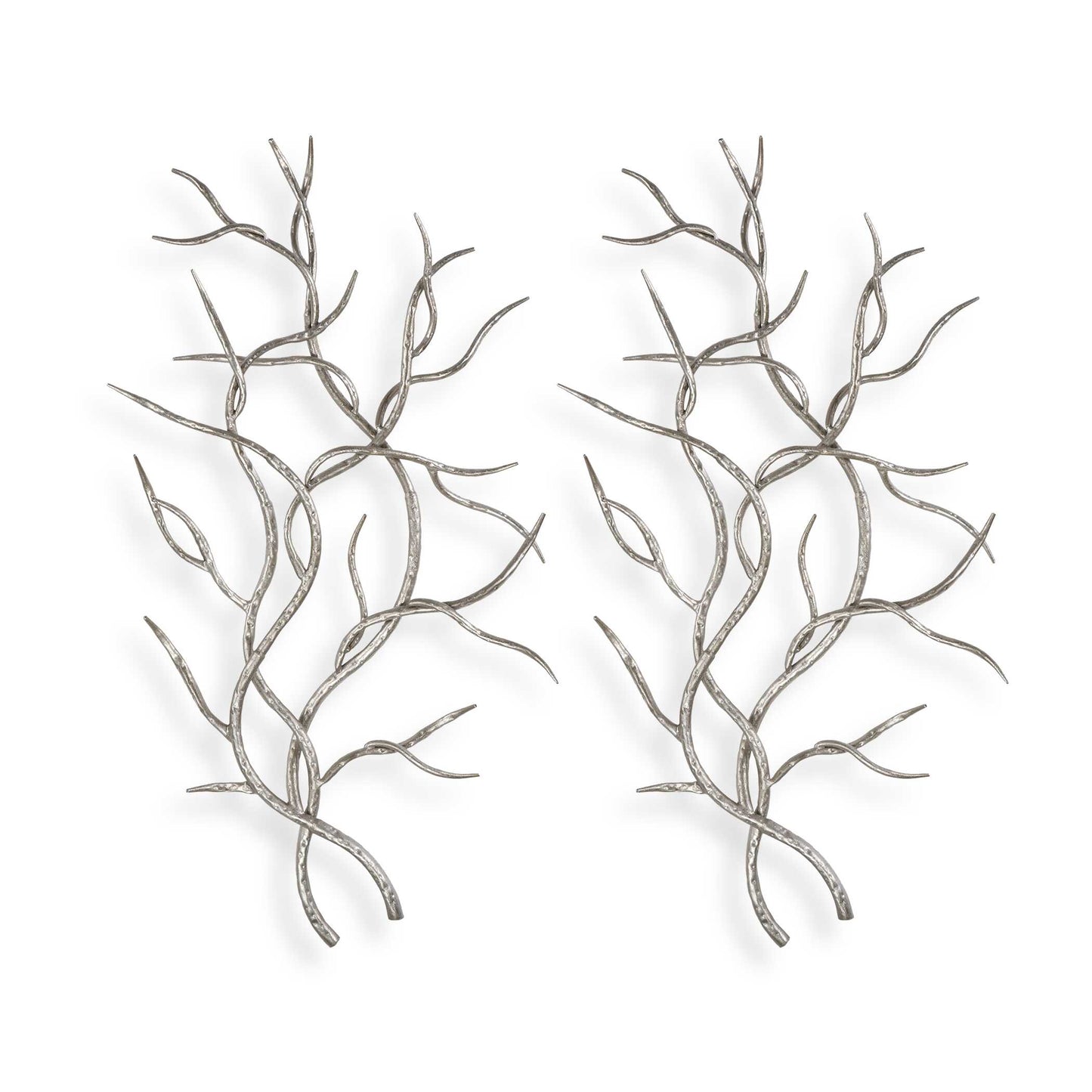Uttermost Silver Branches Wall Art Set/2