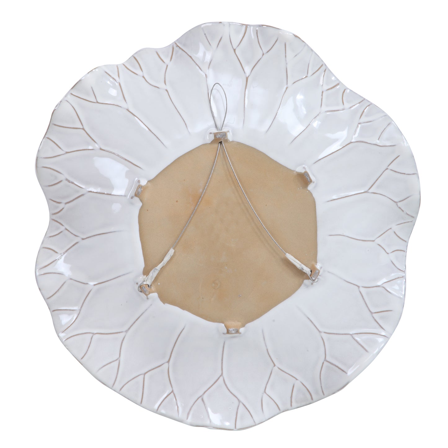 Uttermost Abella Ceramic Wall Decor Set/3 White