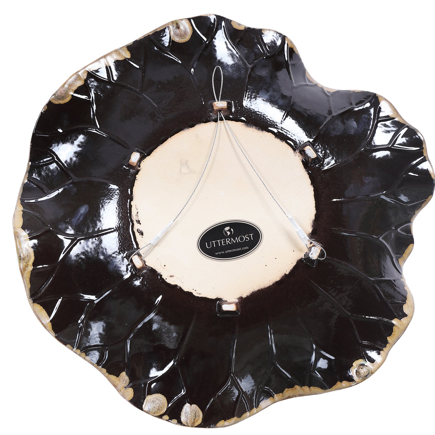 Uttermost Abella Green Ceramic Wall Decor Set/3