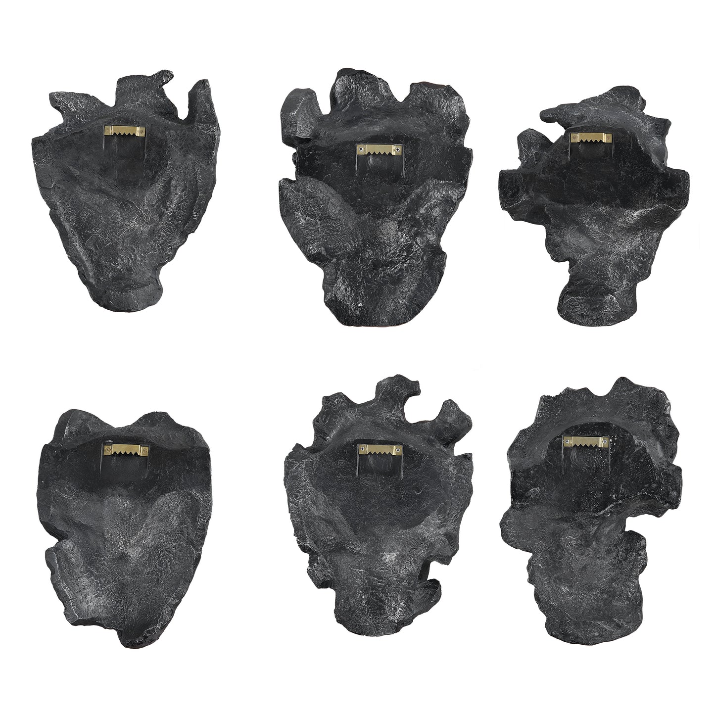 Uttermost Self-Portrait Metallic Wall Decor Set/6