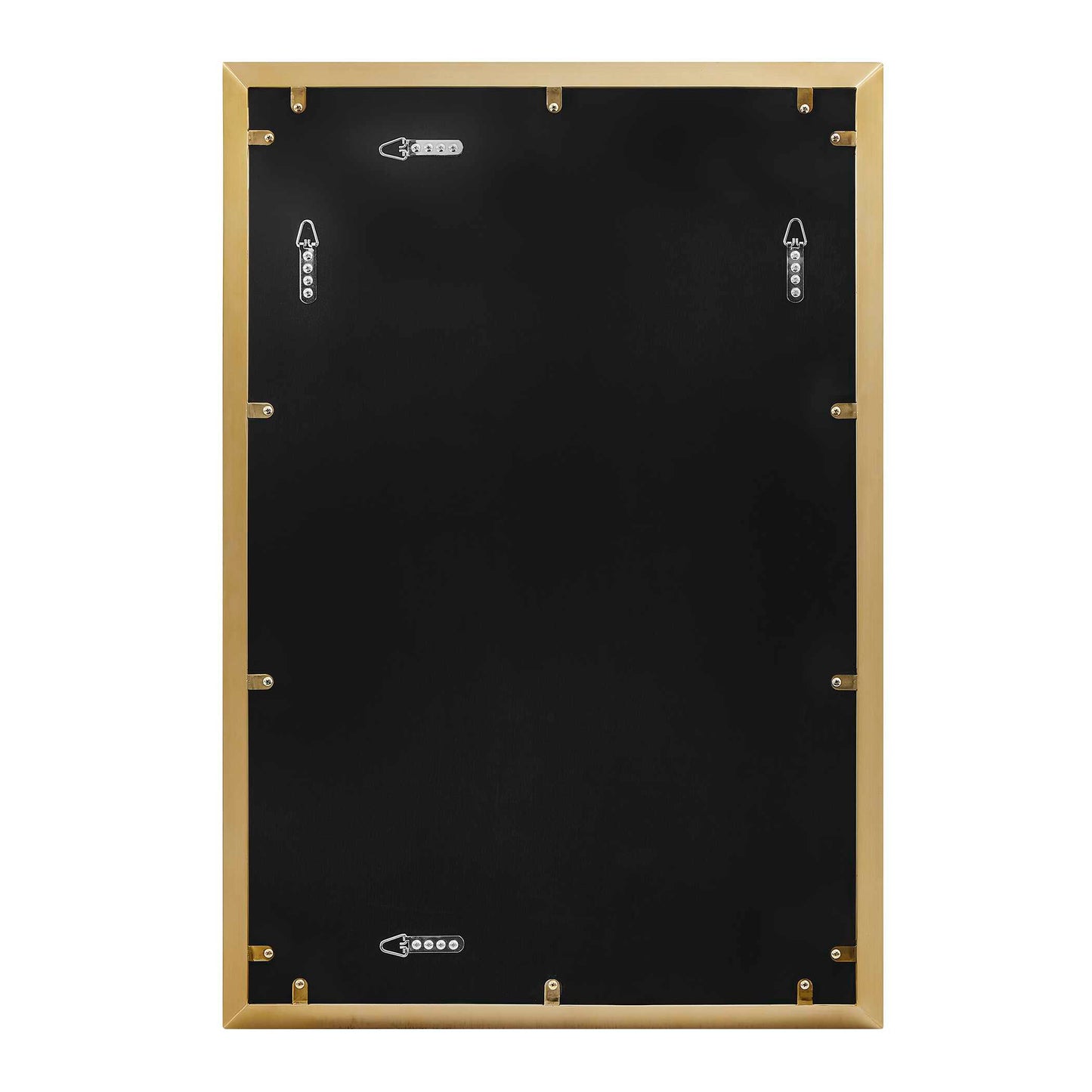 Uttermost Heisler Brass Mirror