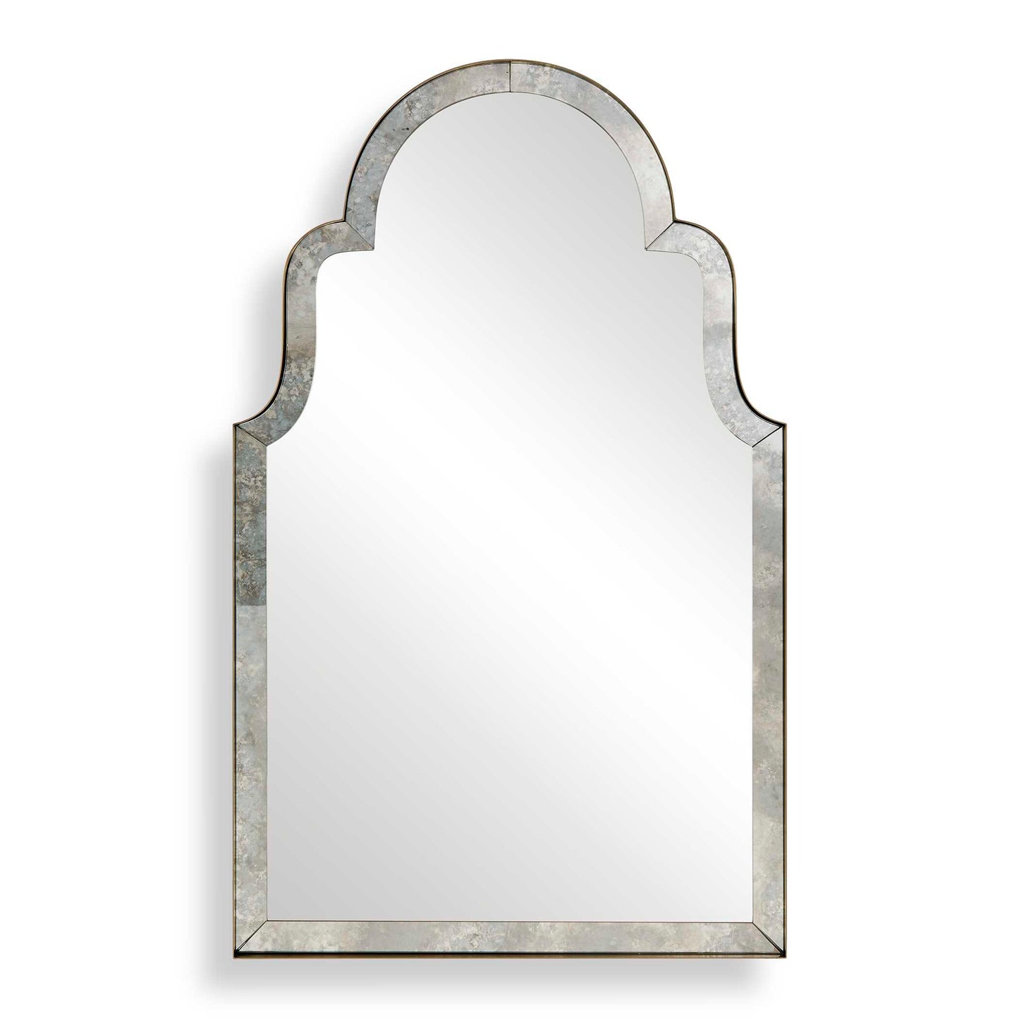 Uttermost Brayden Antique Arch Mirror - Brass,Gold