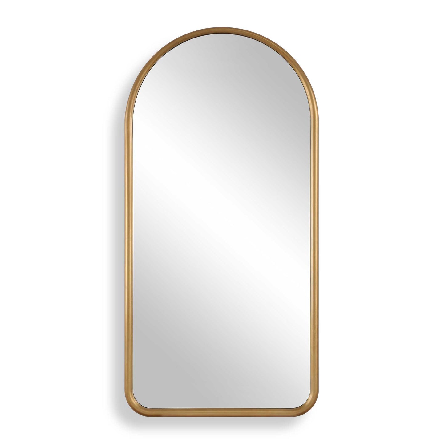 Uttermost Marvell Gold Arch Mirror - Brass,Gold