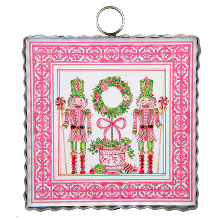 Mini Gallery Pink Nutcrackers