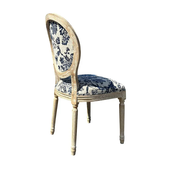Blue Fowl Dinning Chair