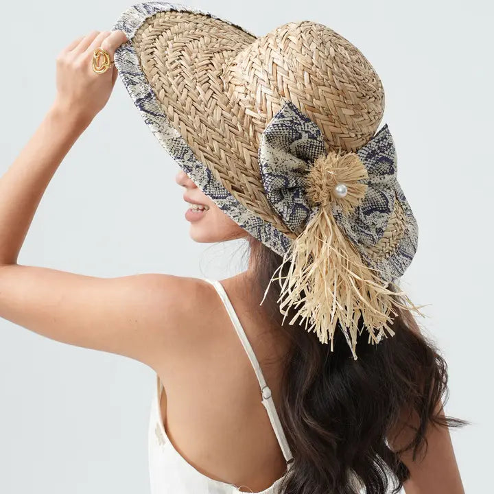Python Knot Straw Hat