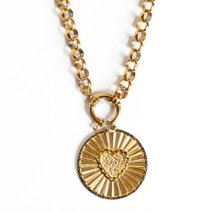 San Miguel Statement Necklace - Gold