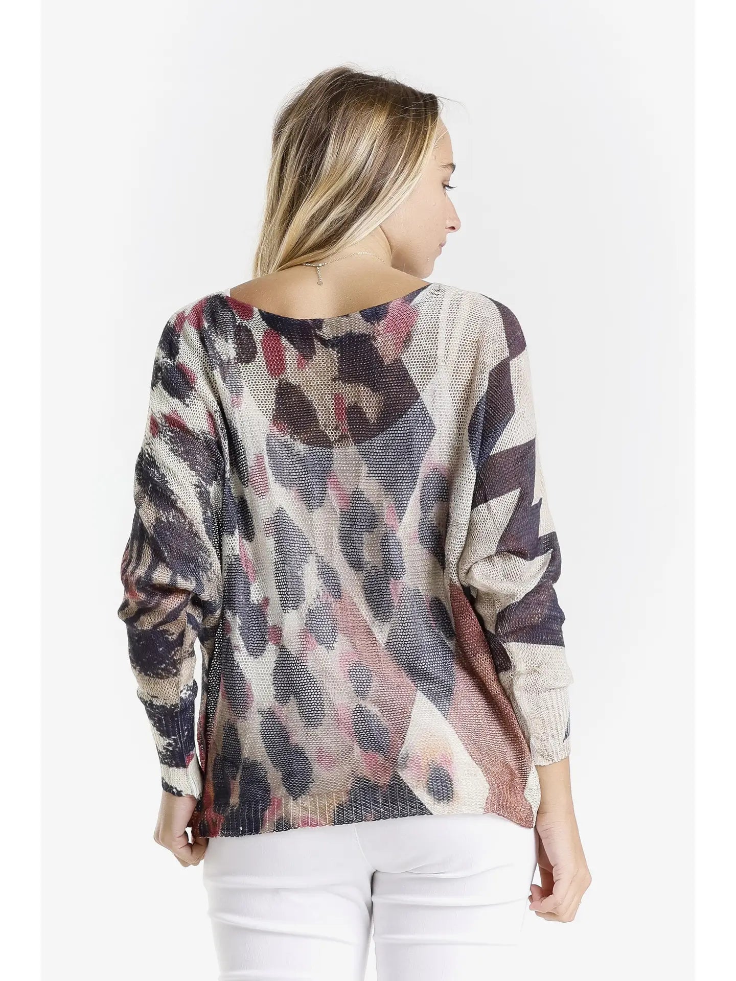 Tina Stephens Leopard Danielle Top - One Size