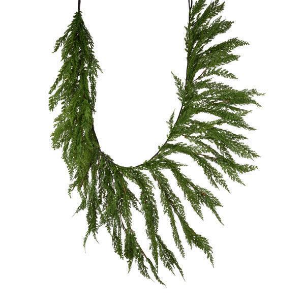 6'L CEDAR MANTLE GARLAND WITH 194 TIPS