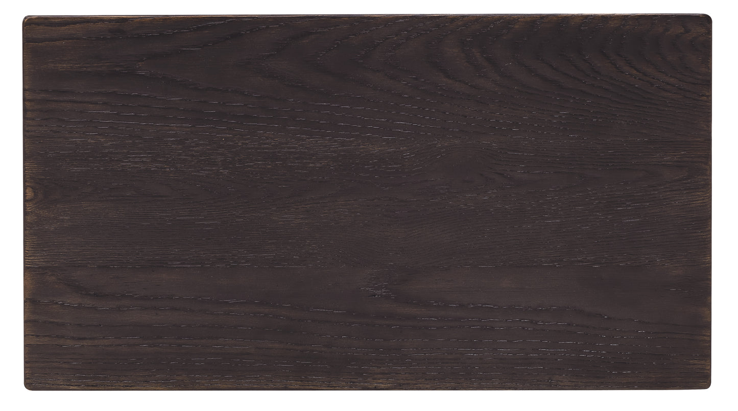 Driftwood Three-Drawer Nightstand
