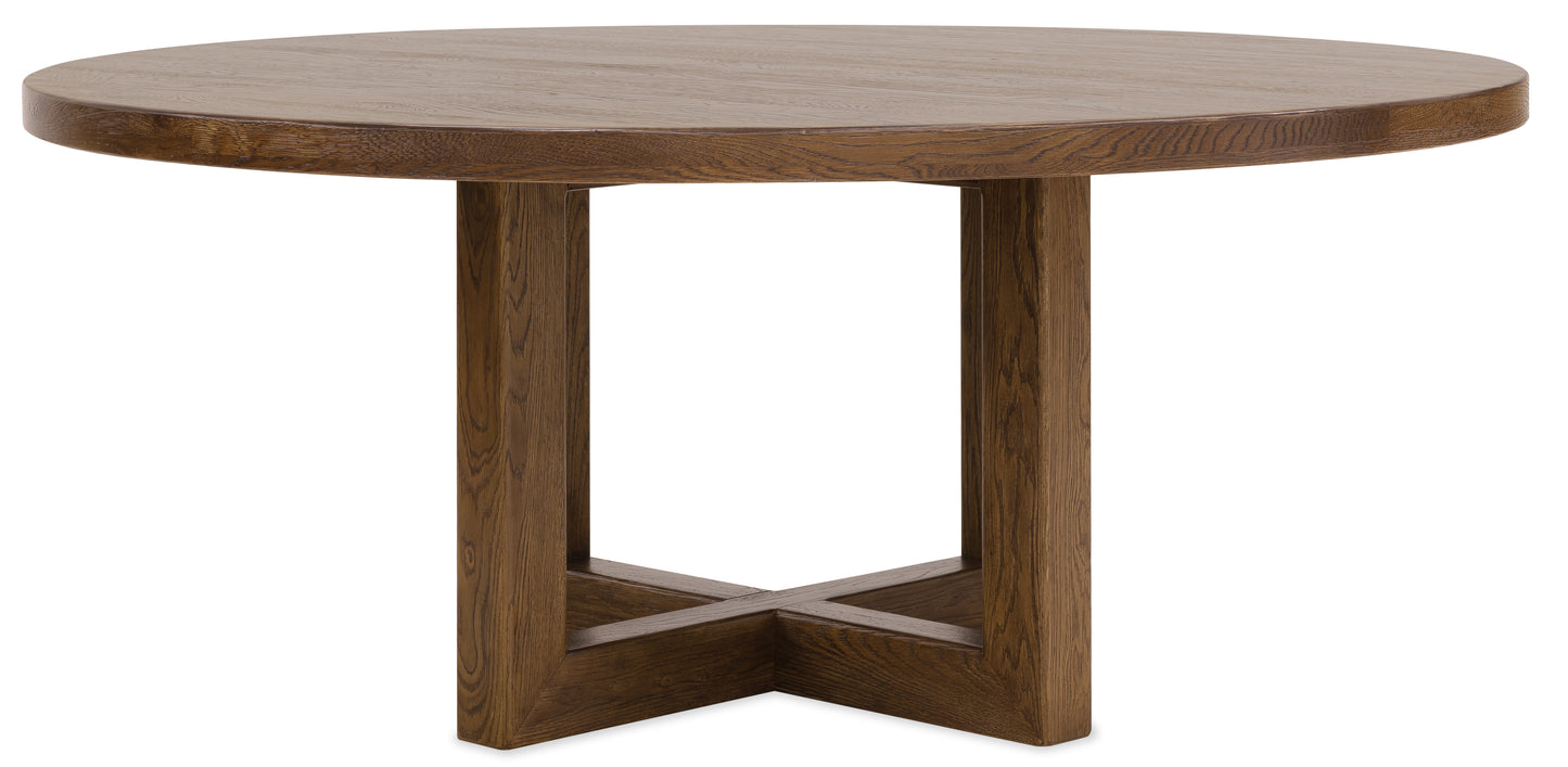 Driftwood 72in Round Dining Table