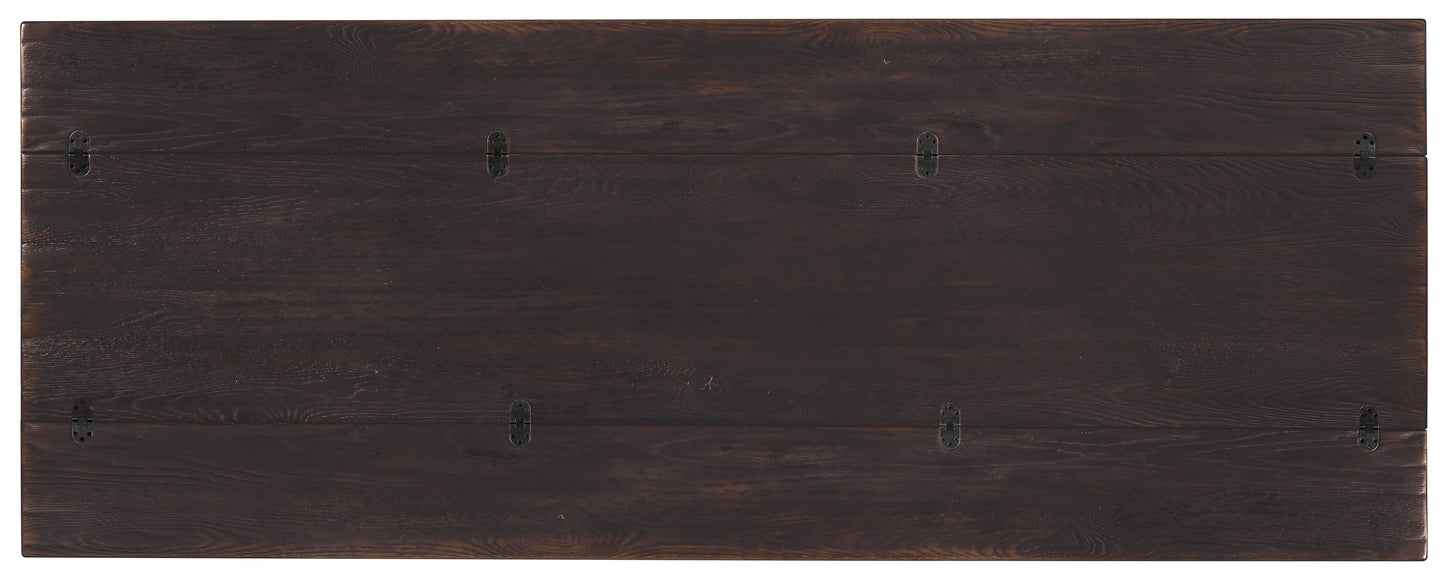 Driftwood Flip-Top Console Table