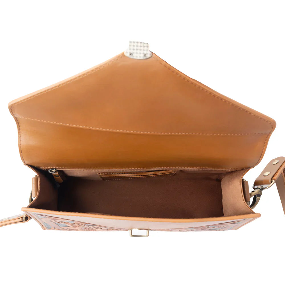 Circe Hand-Tooled Purse
