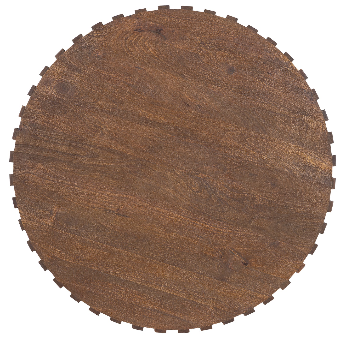 Commerce and Market Gears Round Cocktail Table