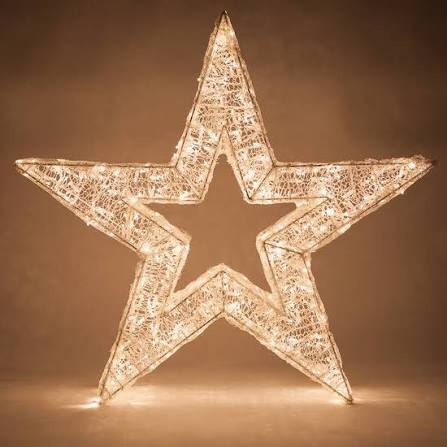 Lighted Star with Adapter