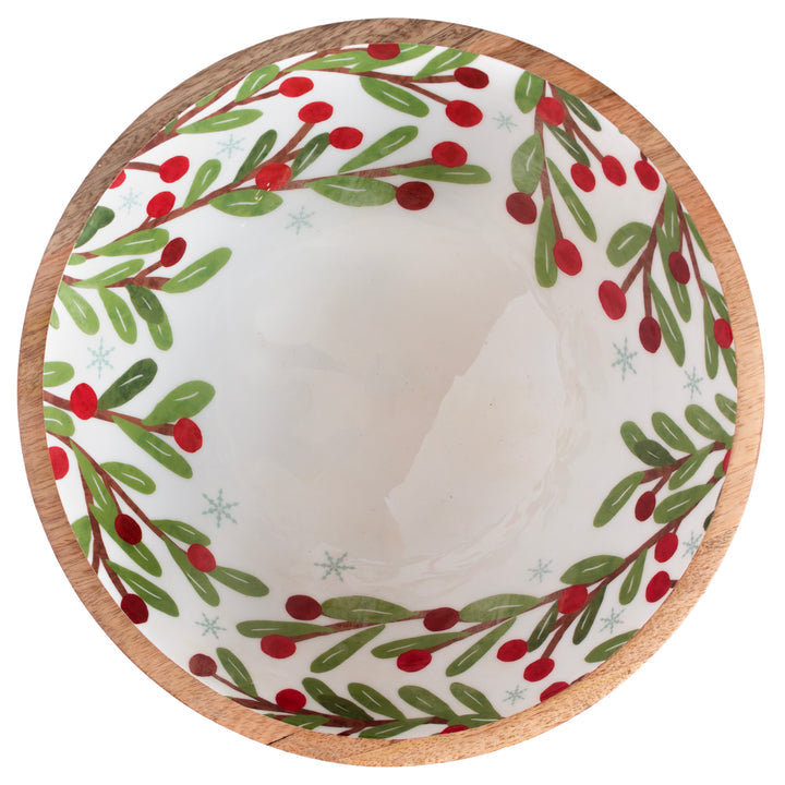 Winter Berry Holly Bowl