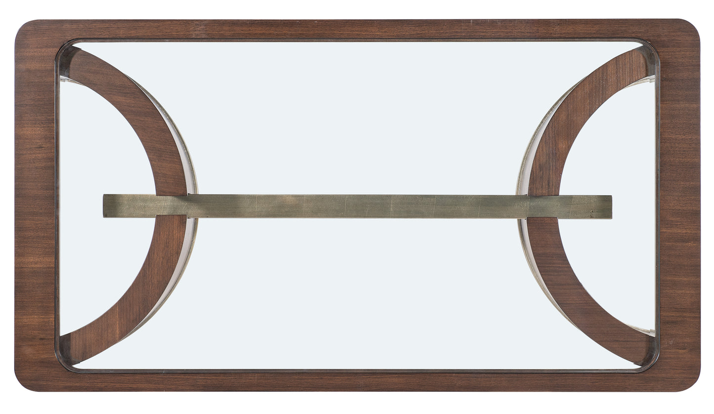 Melange Contours Cocktail Table
