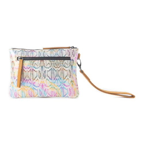 Pastel Fiesta Pouch in Candy White