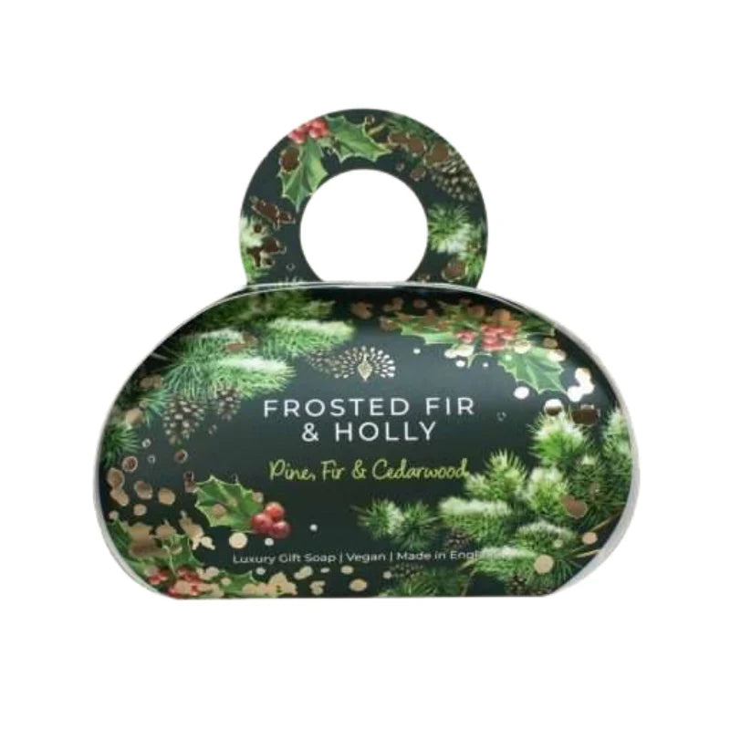 Frosted Fir & Holly Soap Bar