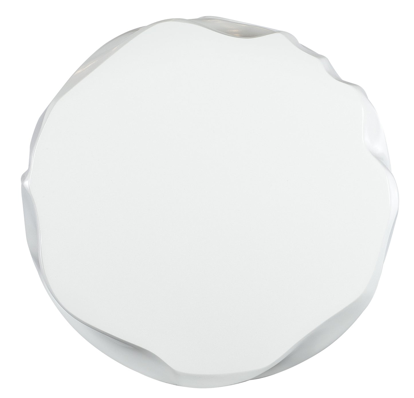 Melange Alabaster End Table