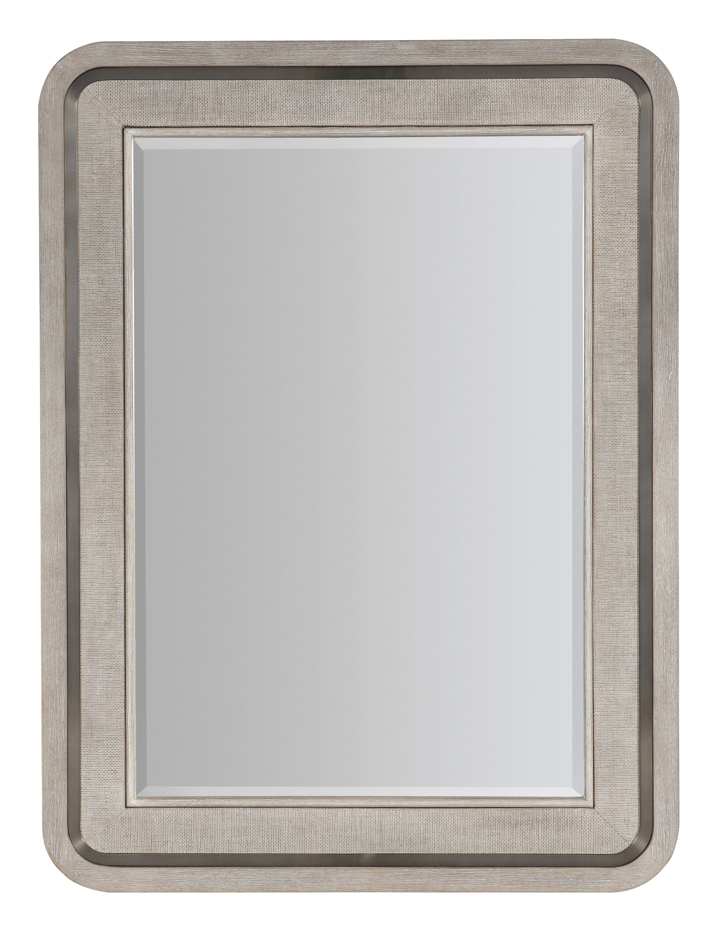 Modern Mood Raffia Landscape Mirror