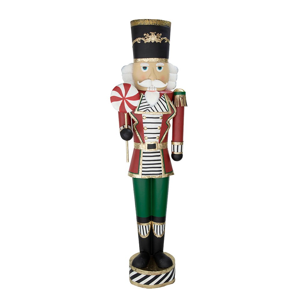 Giant 7 Foot Tall Life Size Christmas Nutcracker Outside Decor