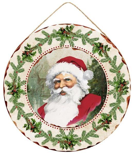 Vintage Santa Sign