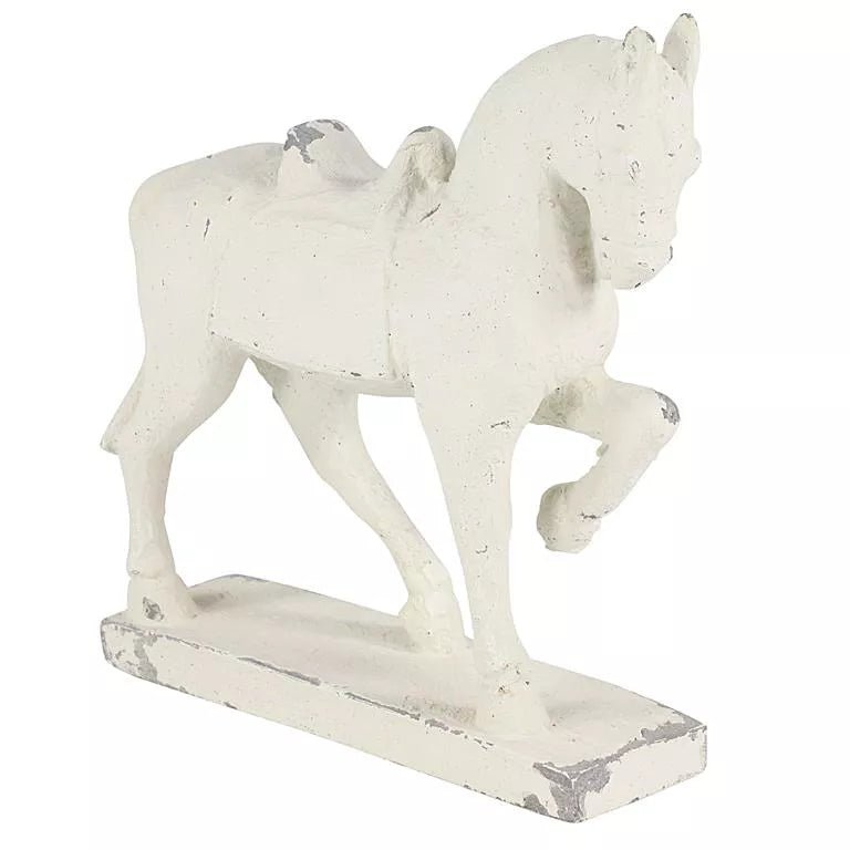 White Horse Sculpture