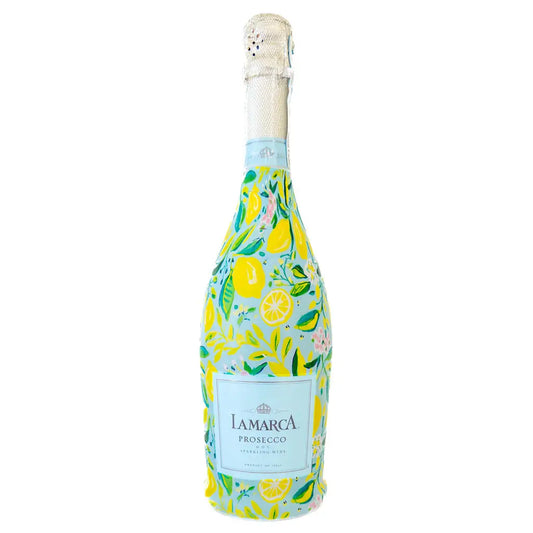 Preppy Lemons Bottle Wrap