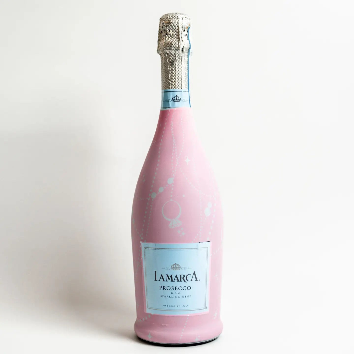 Pink Pearls Bottle Wrap