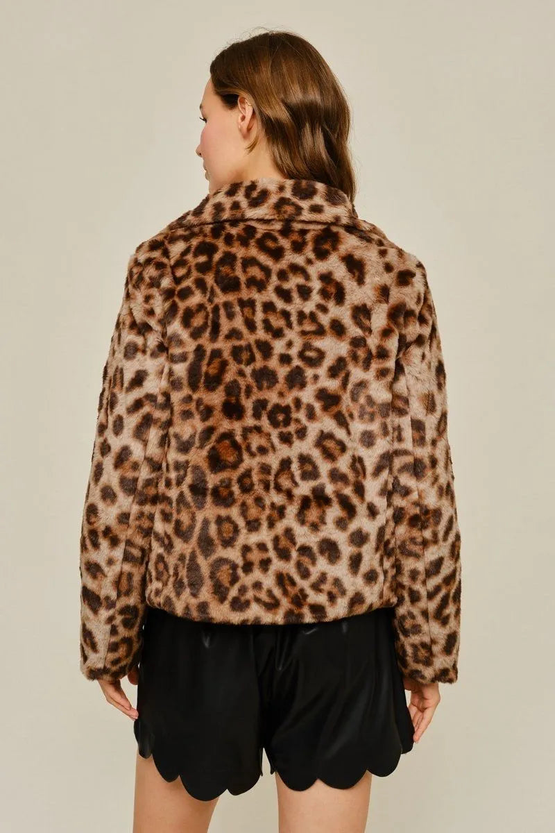 Leopard Fur Jacket