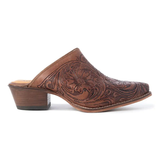 Myra Bag - Valeria Hand-tooled Mules