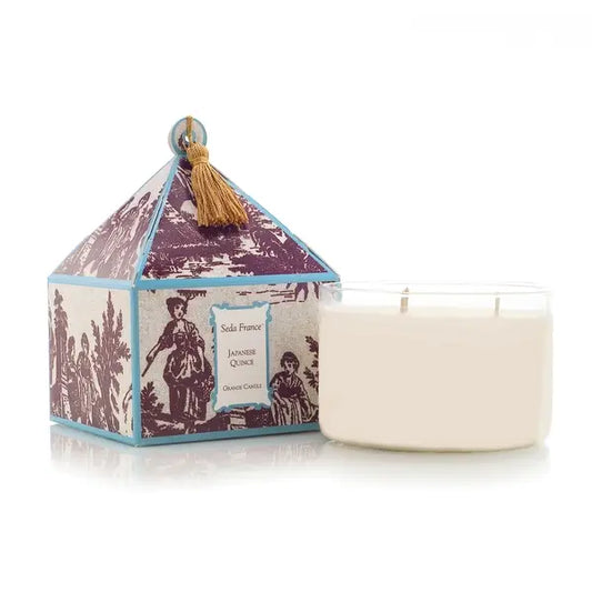 Japanese Quince 3 Wick Candle