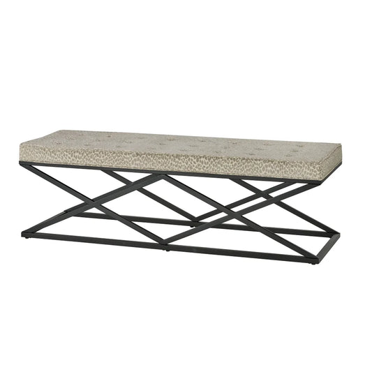 Snow Leopard Bench