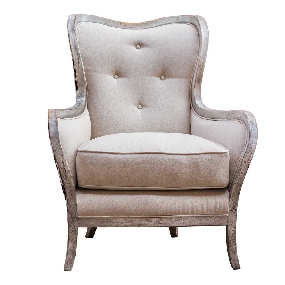 Hide Accent Arm Chair